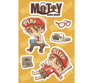 Mortyさんステッカー（ゲーム）