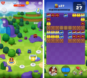 ステージ攻略型の脳トレパズルゲーム